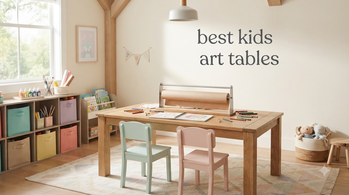 best kids art tables