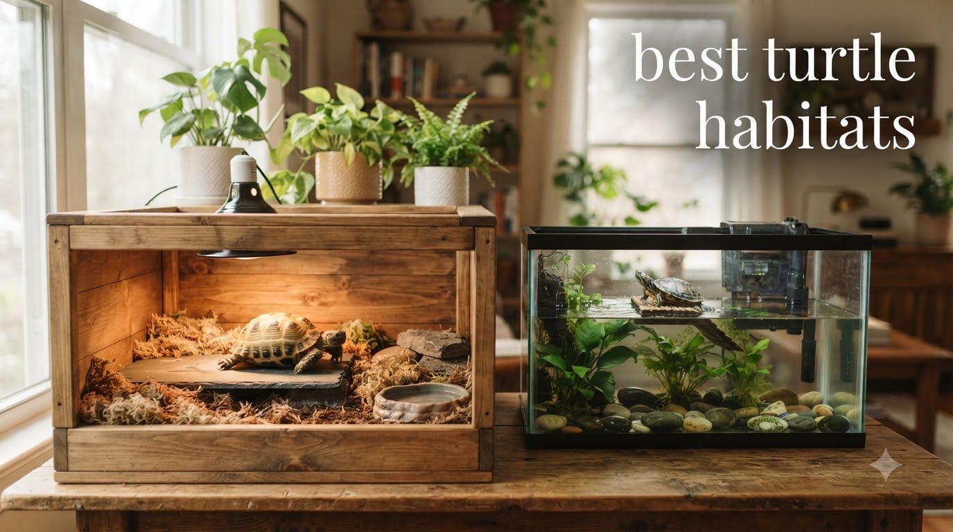 best turtle habitats