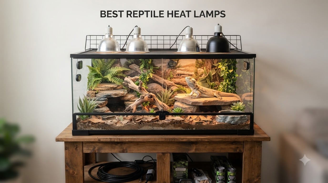 best reptile heat lamps