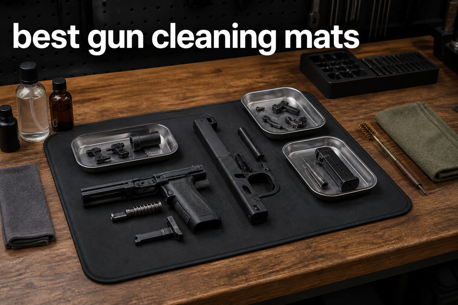 best gun cleaning mats