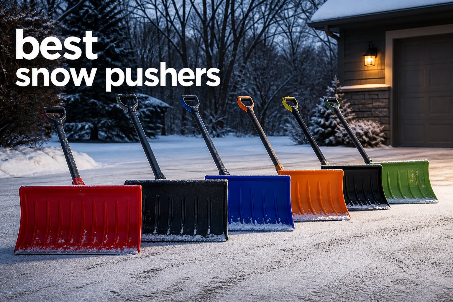 best snow pushers