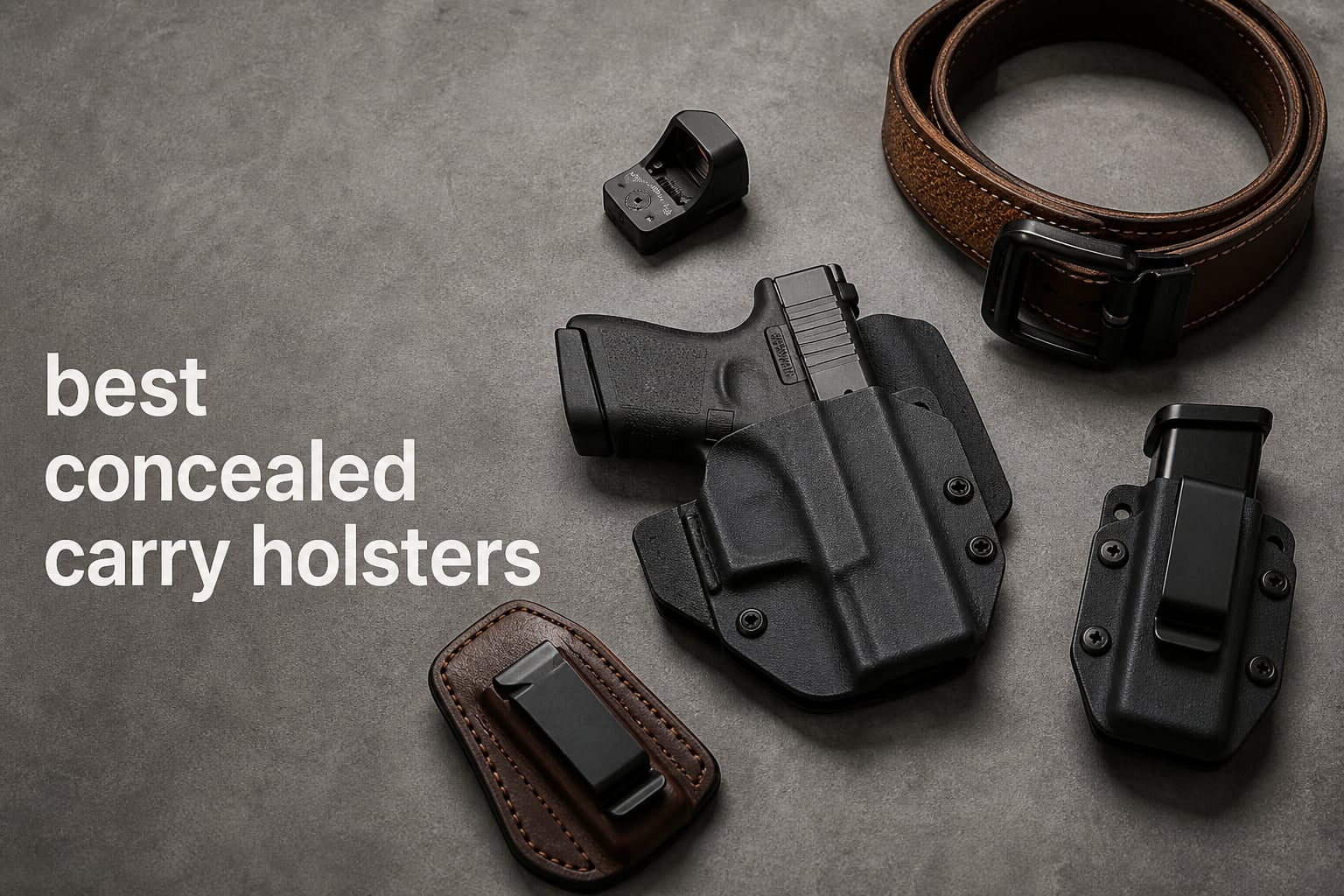 best concealed carry holsters