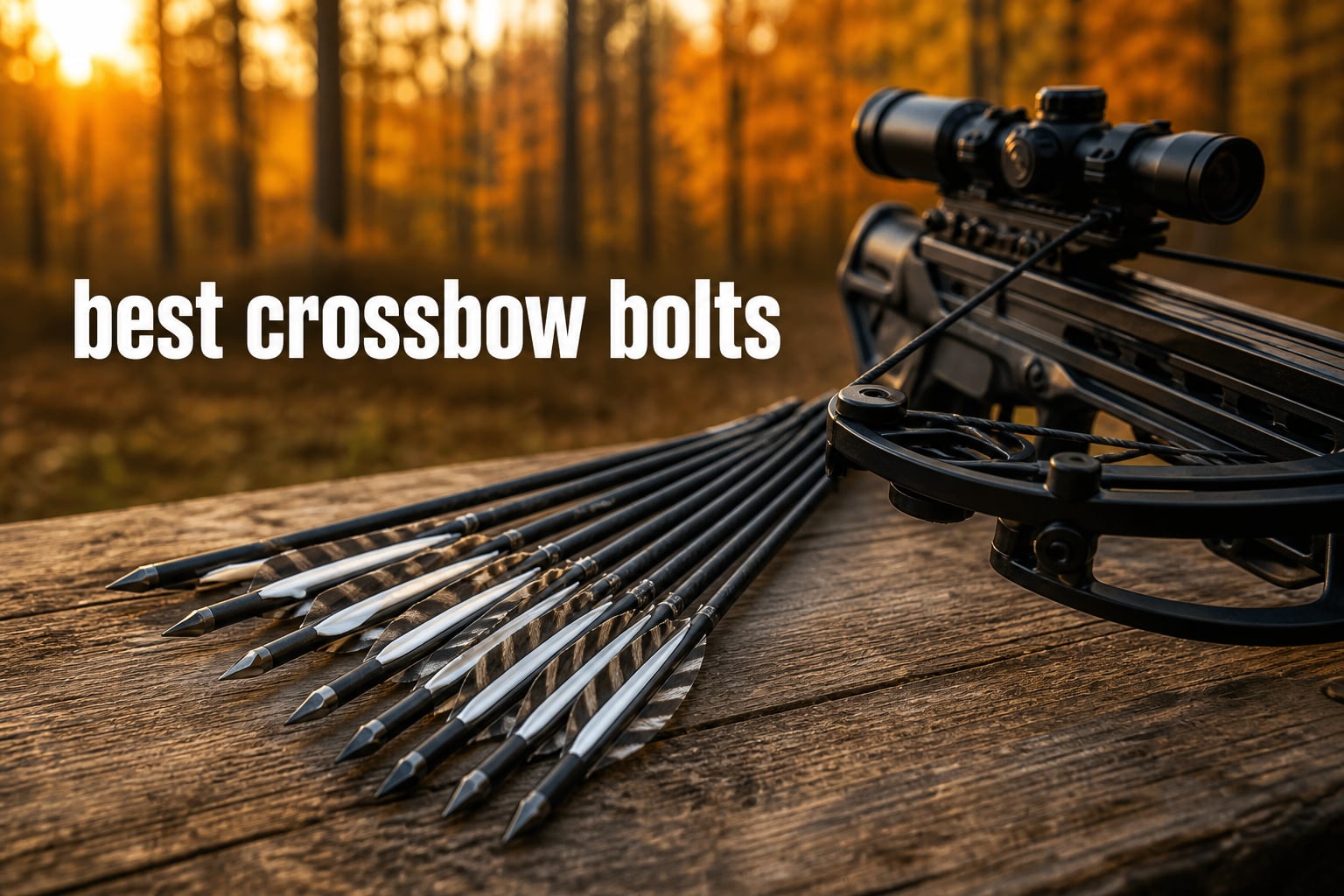 best crossbow bolts