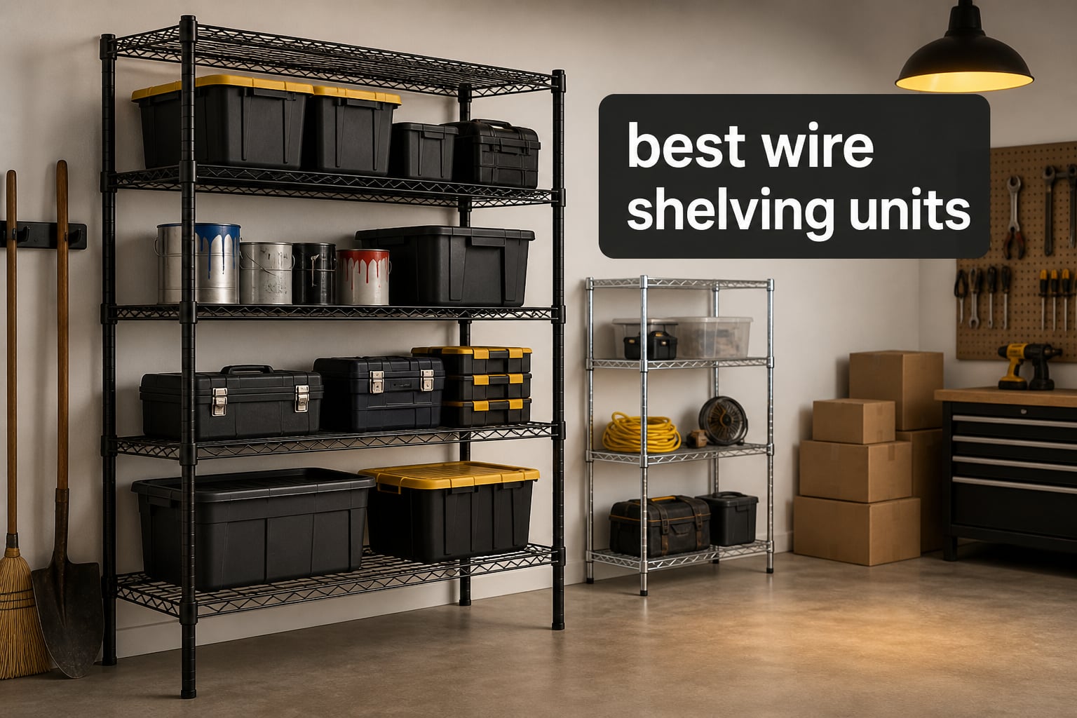 best wire shelving units