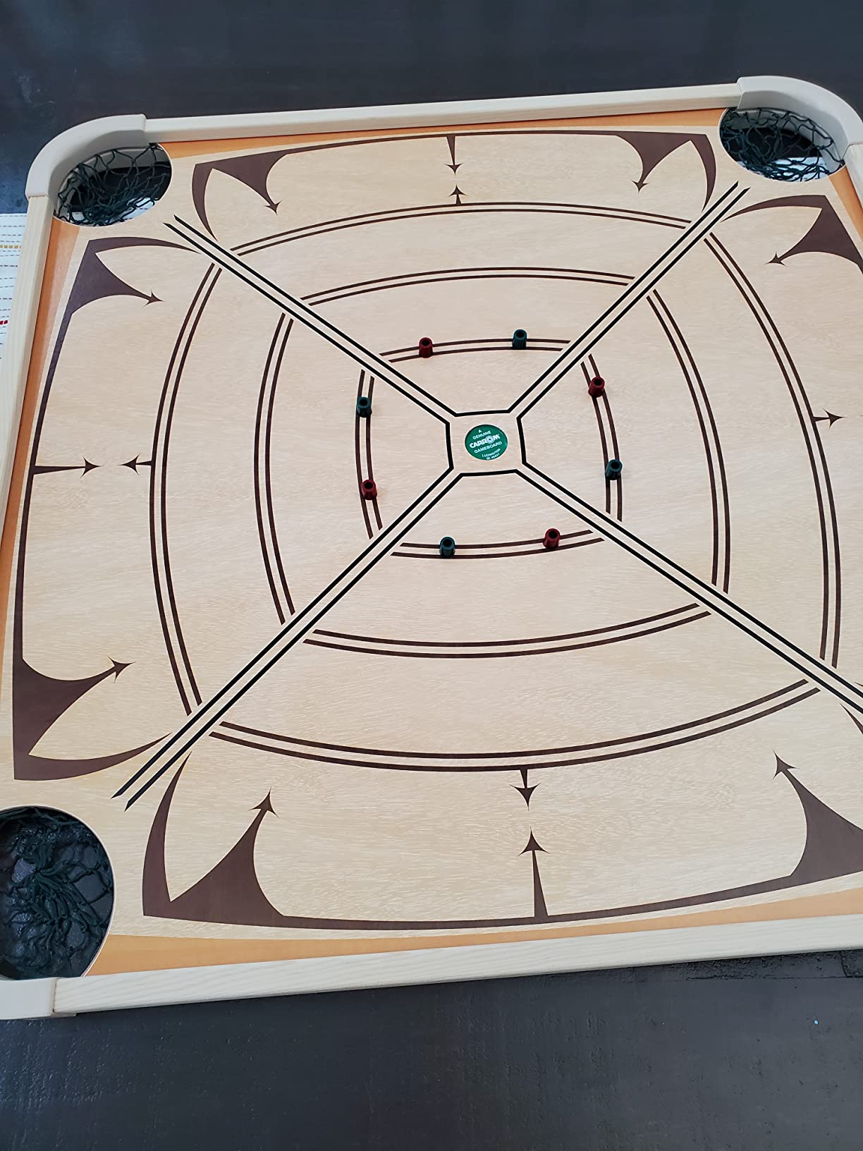 Carrom Board Game Set — Large Board Games for Adults & Children — Over 85 Board Games for Family Game Night — All in One Board Game Set customer photo 1