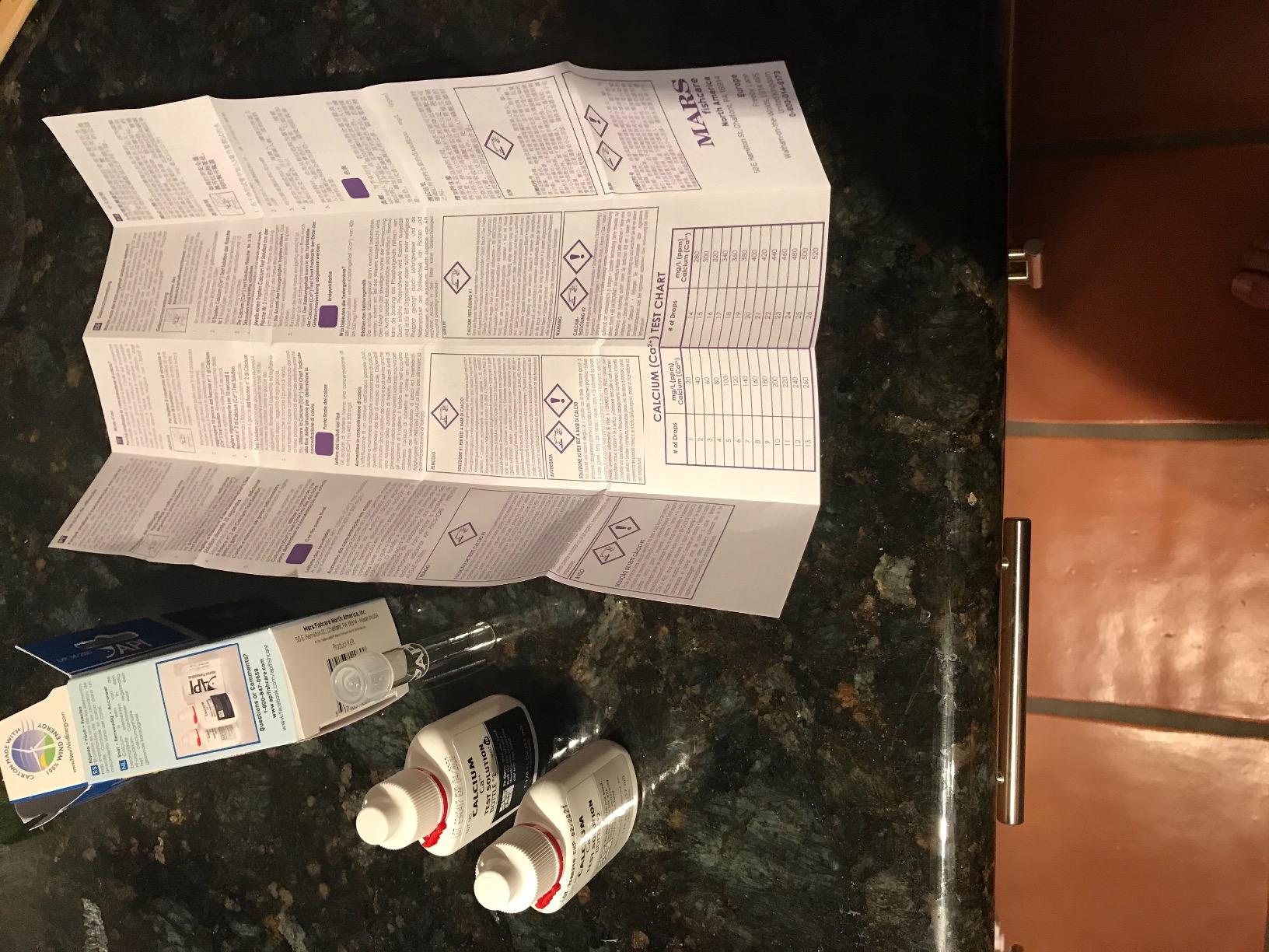 API CALCIUM TEST KIT Saltwater Aquarium Water 1-Count Test Kit customer photo 2