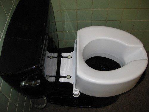 SP Ableware Maddak Tall-Ette 6-Inch Elongated Elevated Toilet Seat (725831006), white customer photo 2