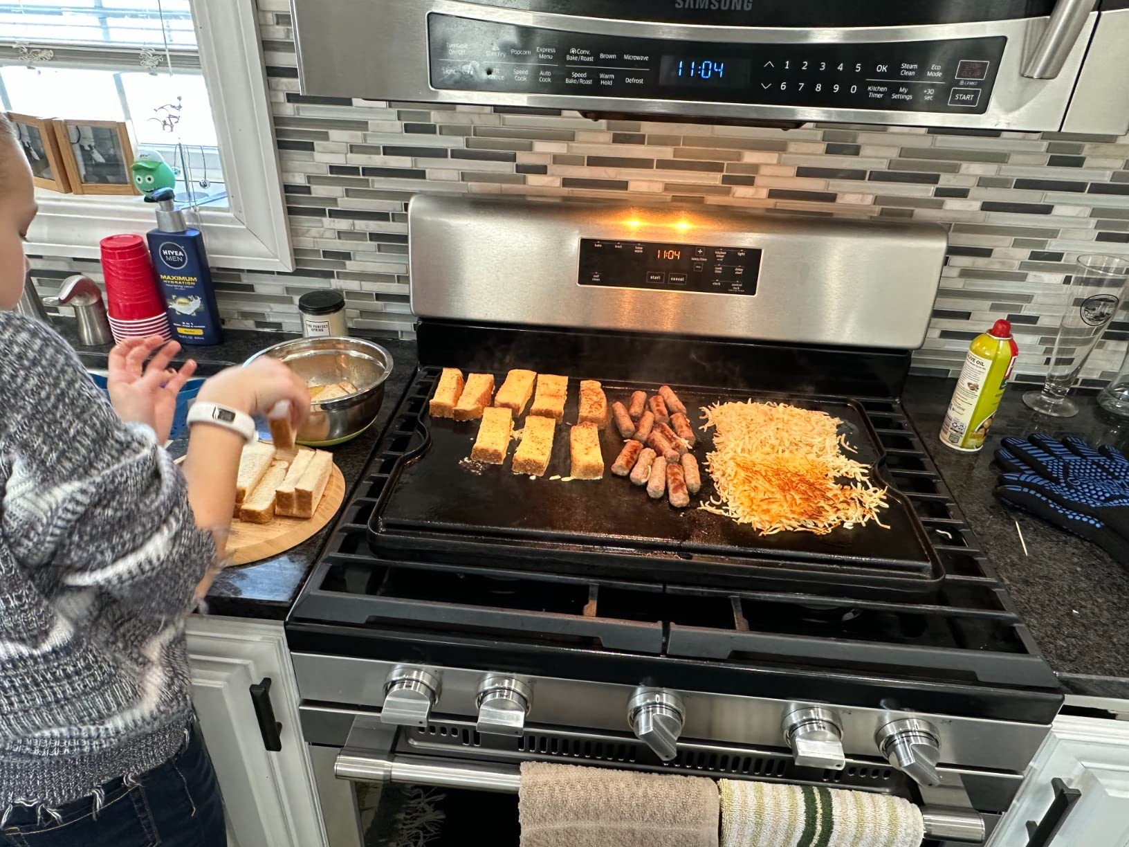 Camp Chef Cast Iron Griddle - 16 x 24, Non-Stick Grill/Griddle Sides customer photo 1