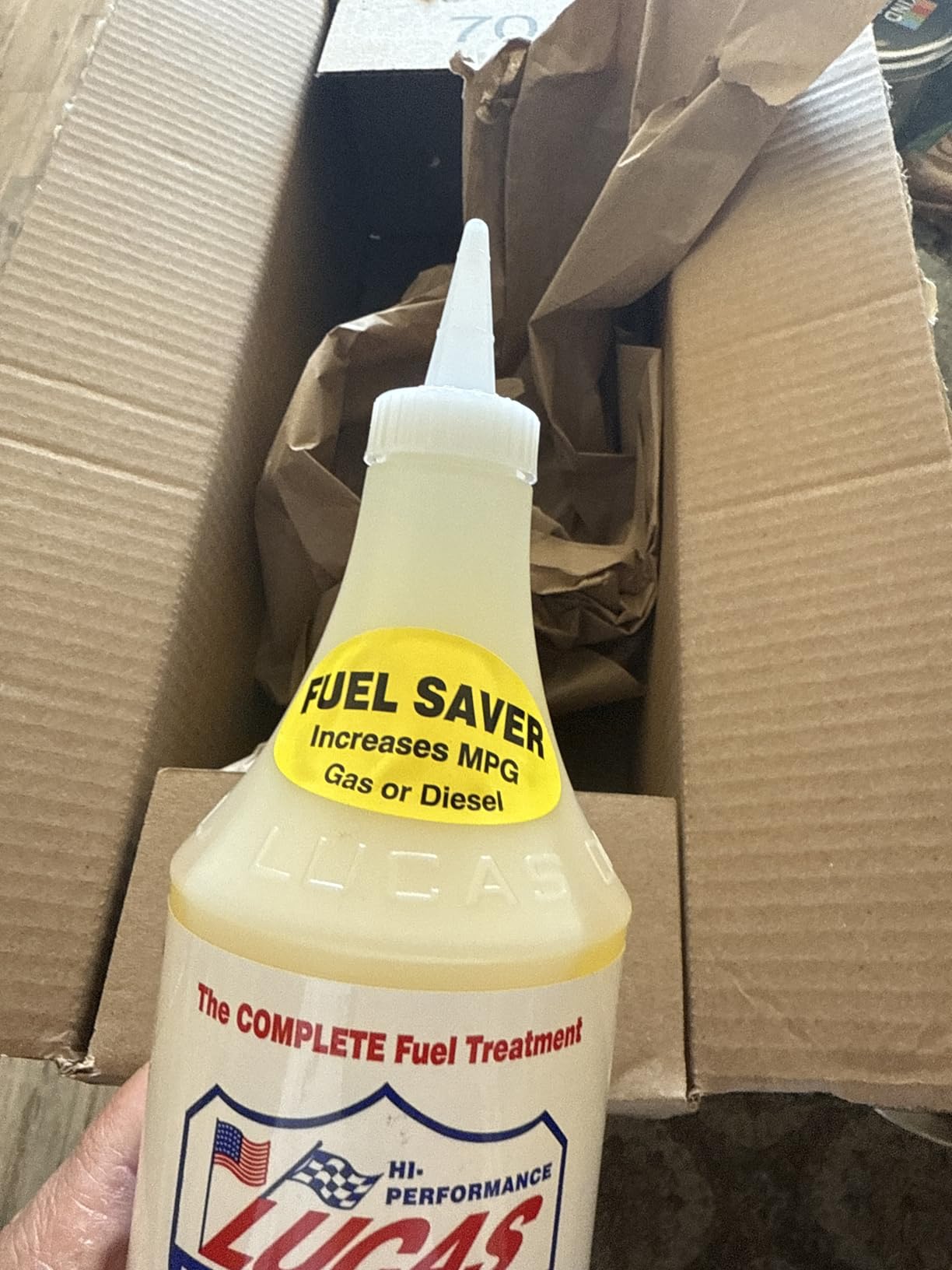 Lucas Oil 10003 Fuel Treatment - 1 Quart customer photo 2