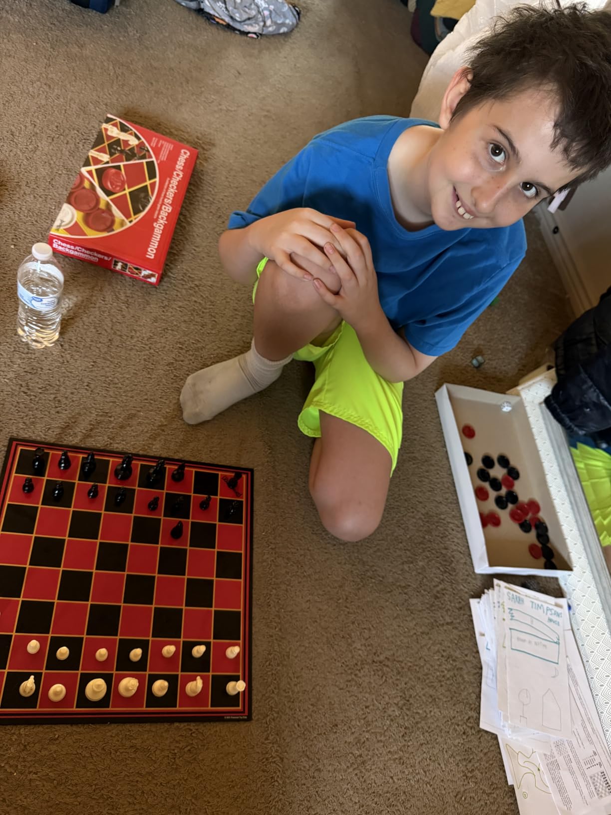 Pressman Chess / Checkers / Backgammon - 3 Games in One customer photo 2
