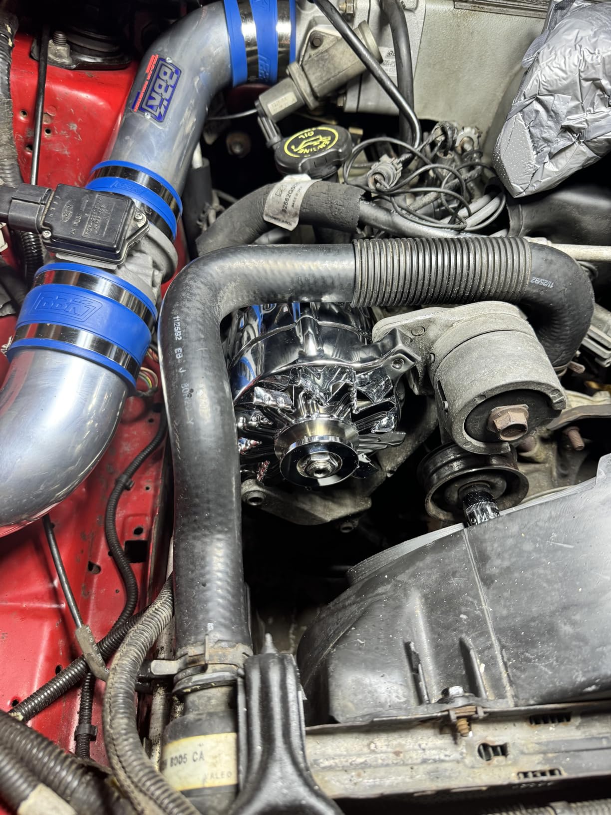 Powermaster - Alt Ford Upgrade Chrome 150A Smooth Look 1V Pulley 1-Wire customer photo 1