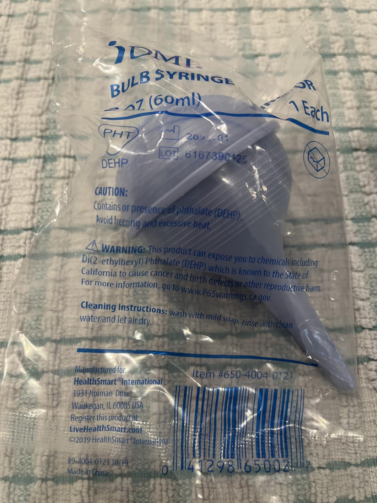 DMI Reusable Nasal Aspirator for Baby & Ear Bulb Syringe for Infant - Gentle Mucus Removal Suction to Clear Airway & Nasal | Baby Congestion Relief Nose Sucker for Baby customer photo 2