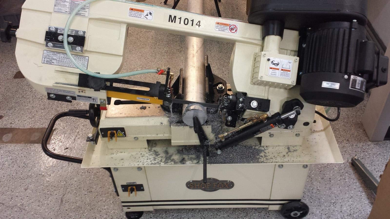 Shop Fox 7 in. x 12 in. 1 HP Metal-Cutting Bandsaw M1014 customer photo 1