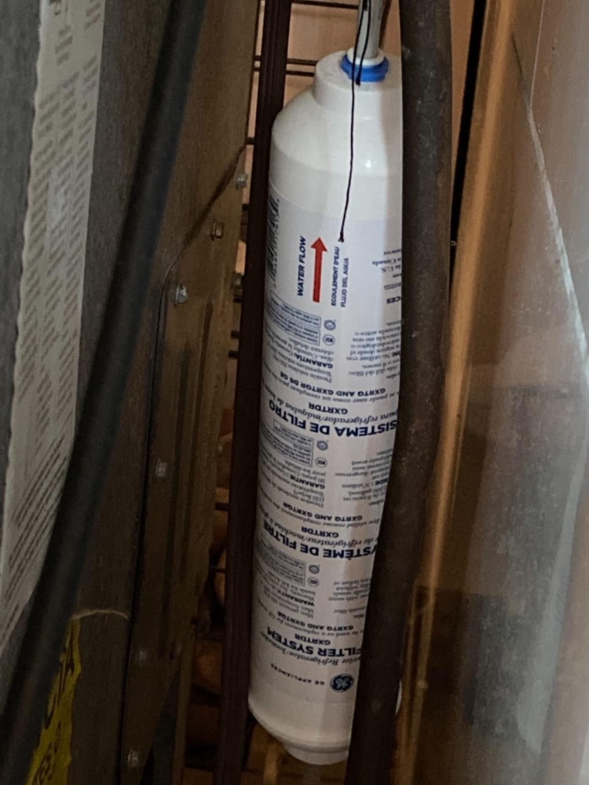 GE GXRTDR Exterior Refrigerator/Icemaker Filtration System, White customer photo 2