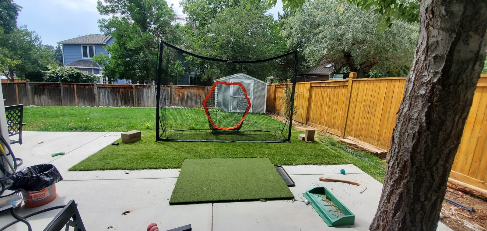 Dura-Pro Premium Turf Indoor/Outdoor Golf Mat. Bonus Tray + 3 Tees customer photo 2