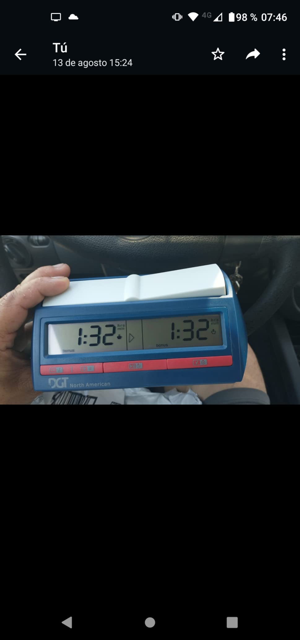 DGT North American Chess Clock and Game Timer customer photo 2