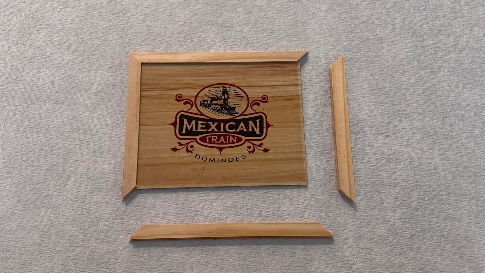 Front Porch Classics | Mexican Train Domino Set in Wooden Collector Box from Front Porch Classics for 2 to 8 Players Ages 8 and Up customer photo 2