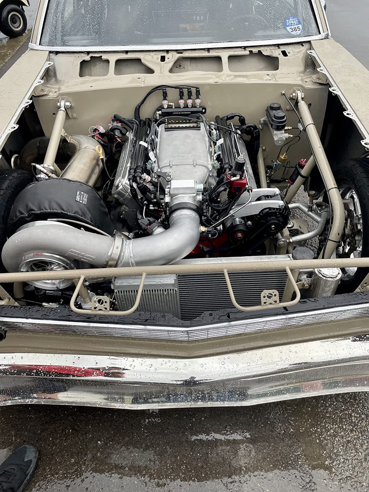 Thermal Zero TZ332611-B Universal Black T6 Turbo Blanket - Made in USA customer photo 1