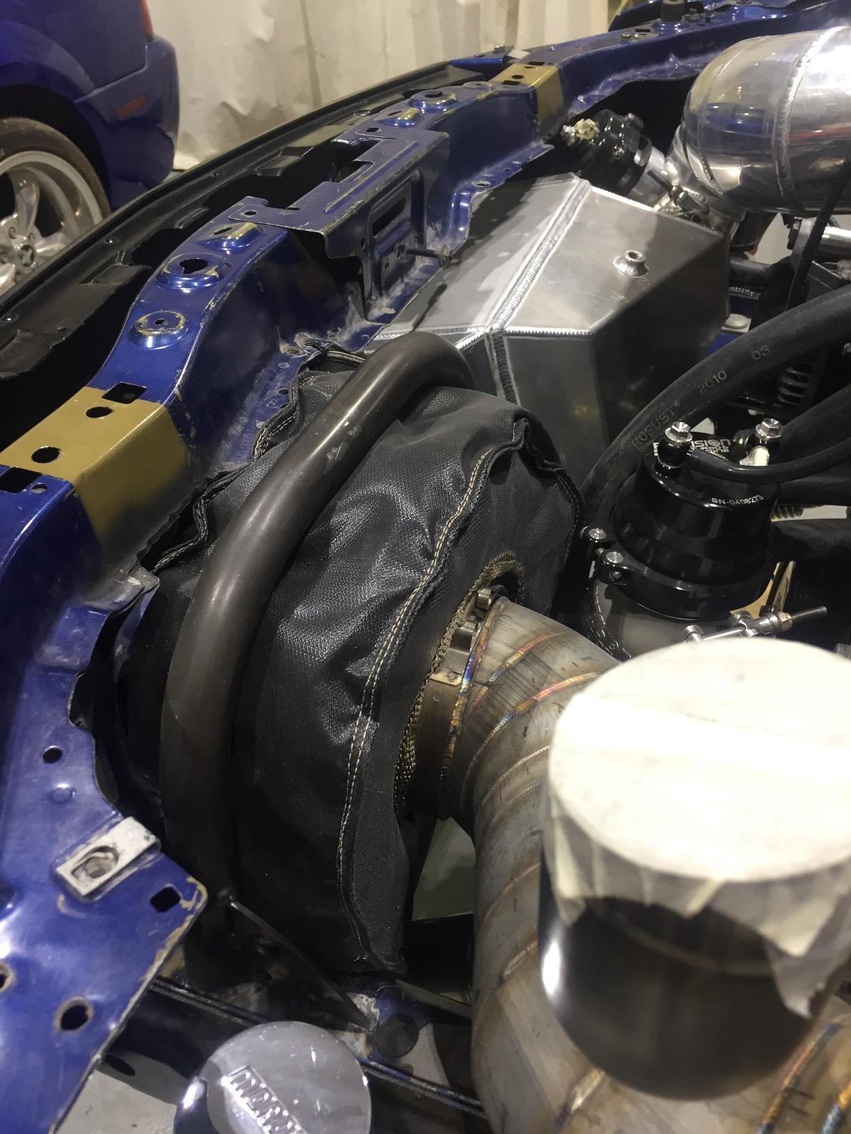 Thermal Zero TZ332611-B Universal Black T6 Turbo Blanket - Made in USA customer photo 2