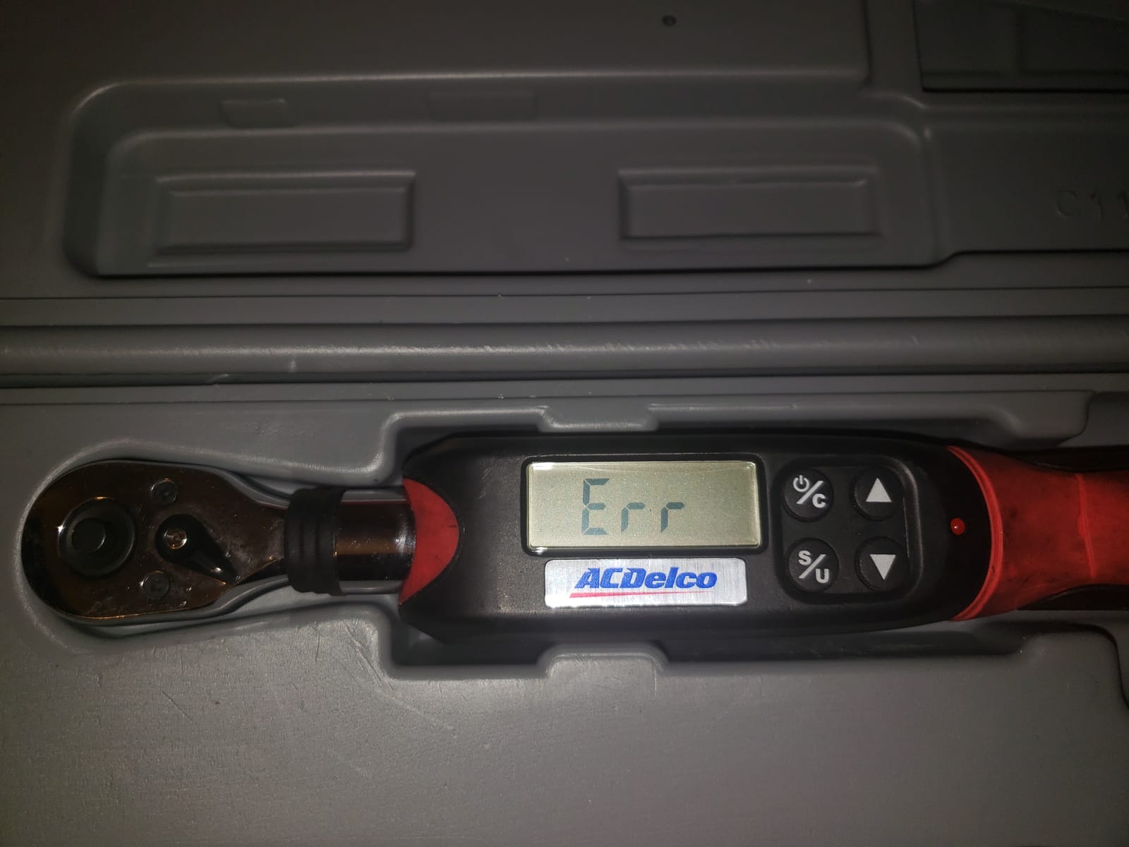 ACDelco ARM601-3 3/8” (3.7 to 37 ft-lbs.) Digital Torque Wrench with Buzzer and LED Flash Notification – ISO 6789 Standards with Certificate of Calibration customer photo 1