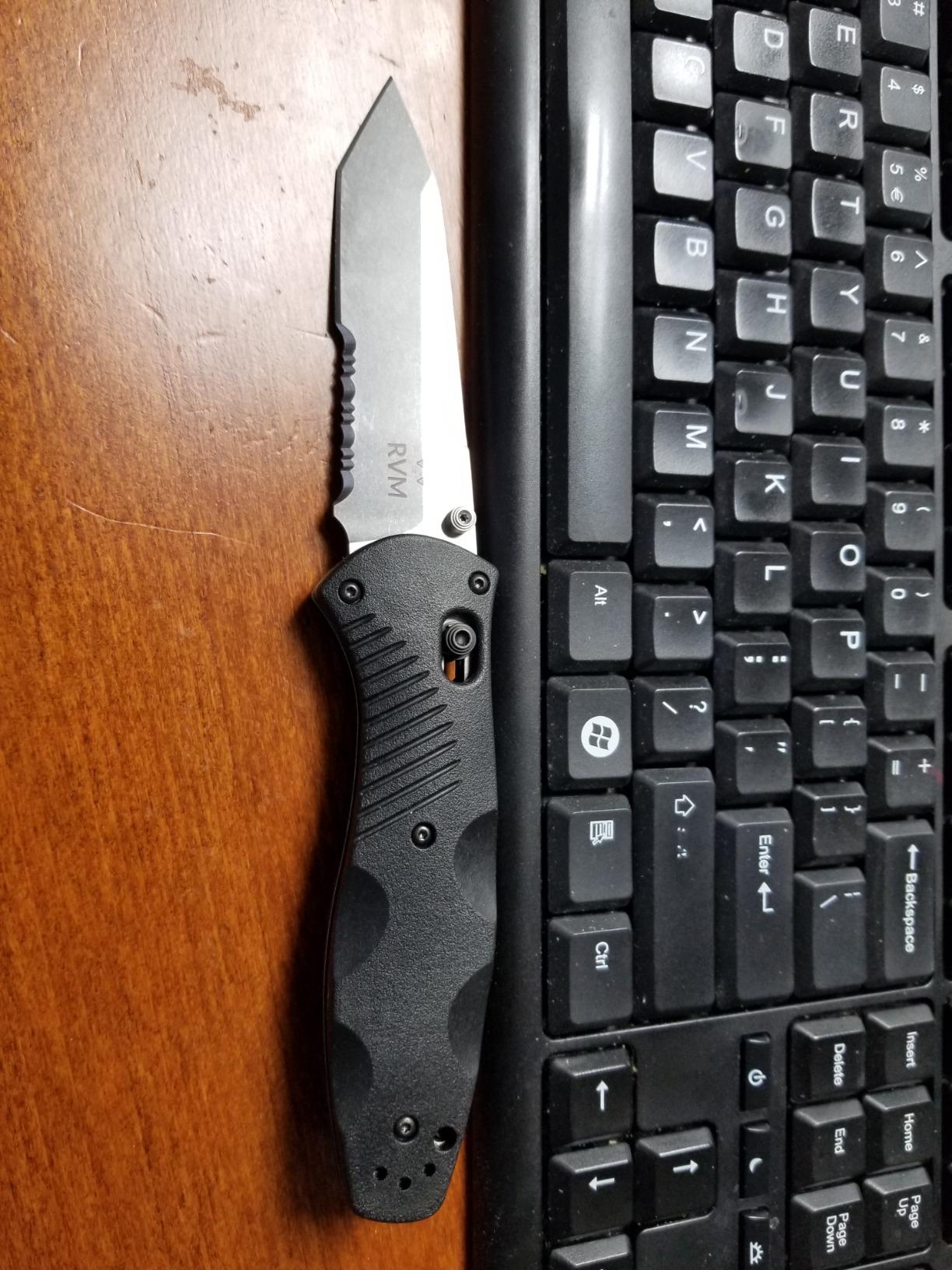 Benchmade Barrage Tactical Knife, 154CM Steel Blade (583SBK) customer photo 1