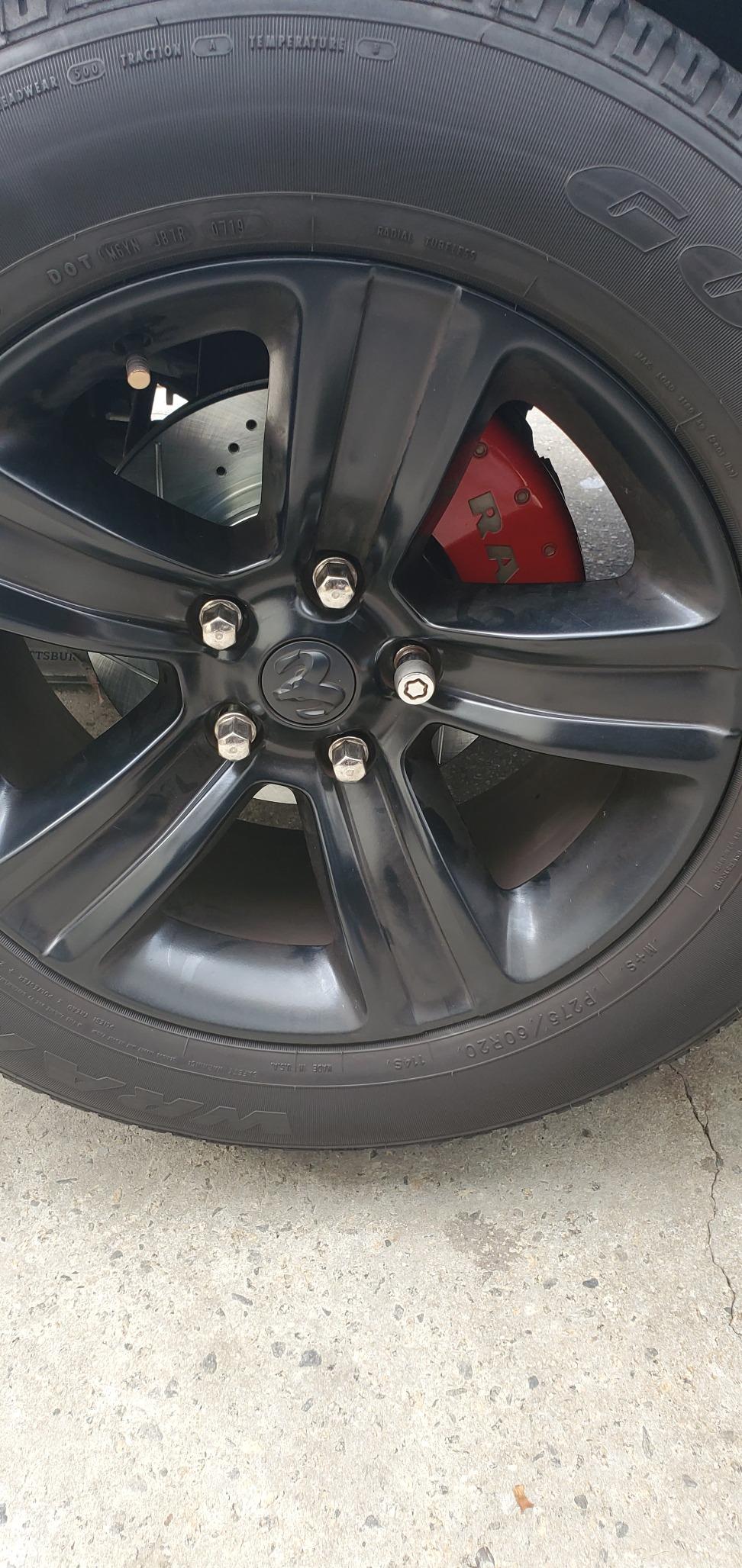 PowerStop Z23 Performance Brake Pad & Rotor Kit Front & Rear K2164 | Ram 1500, Dodge Durango, Dodge Ram 1500 Carbon Fiber Ceramic Brake Pads + Drilled & Slotted Rotors customer photo 1