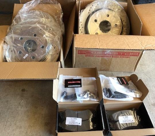 PowerStop Z23 Performance Brake Pad & Rotor Kit Front & Rear K2164 | Ram 1500, Dodge Durango, Dodge Ram 1500 Carbon Fiber Ceramic Brake Pads + Drilled & Slotted Rotors customer photo 2