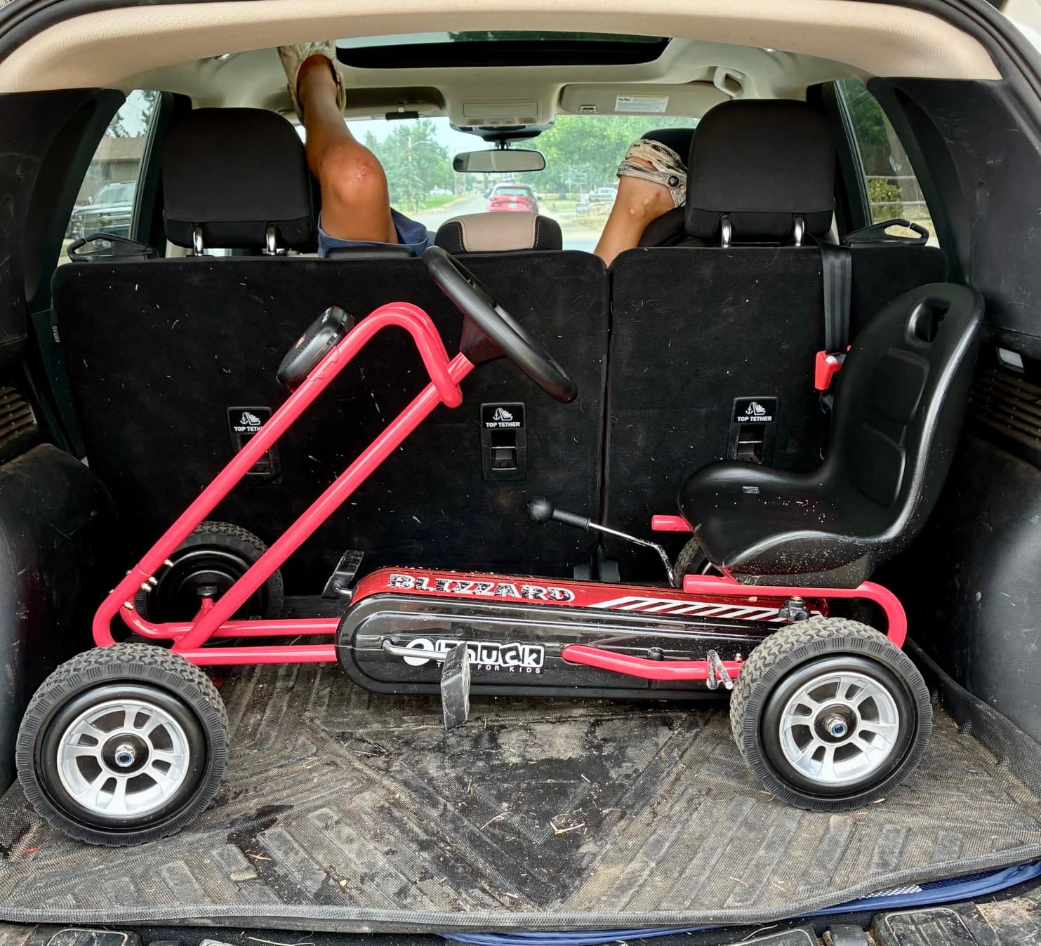 hauck Kids Pedal Go Kart, 4 Wheel Bike Cart, Ride for Ages 4-8, Green customer photo 1