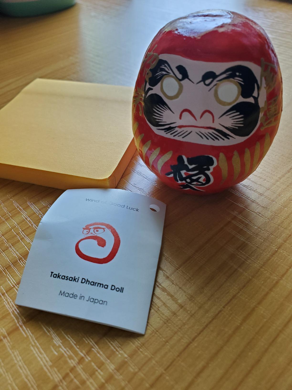 Daruma Doll Paper-Mache 2.3