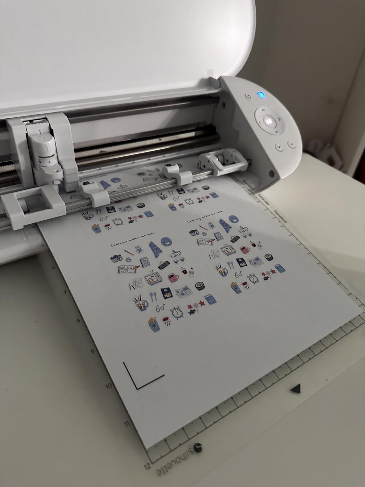 Silhouette America Portrait 4 Vinyl Cutting Machine, Deluxe Bundle - 9” Vinyl Cutter with PixScan, Business Edition Software, 12 Sheets of HTV, 24 Sheets of Oracal, and Tool Kit for Crafters customer photo 1
