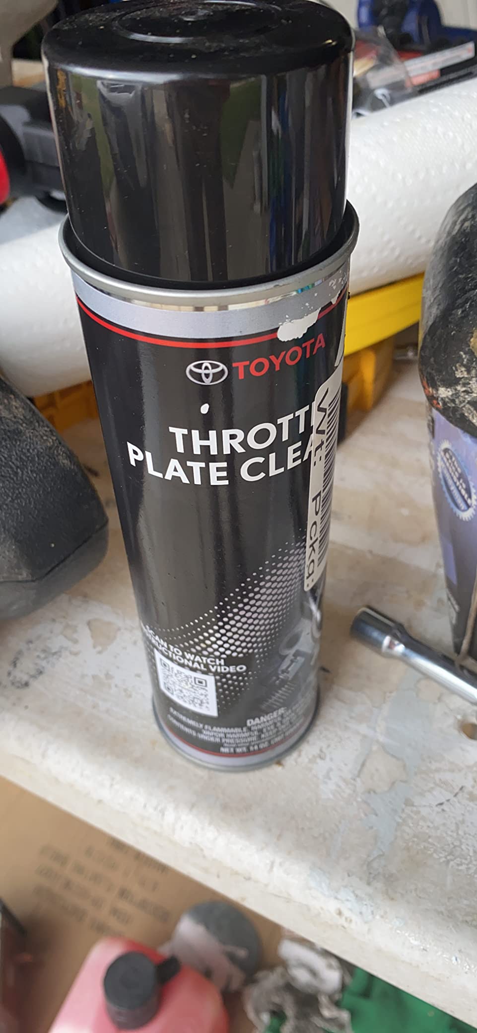 Genuine Toyota Fluid 00289-1TP00 Throttle Plate Cleaner - 14 oz. Can customer photo 2