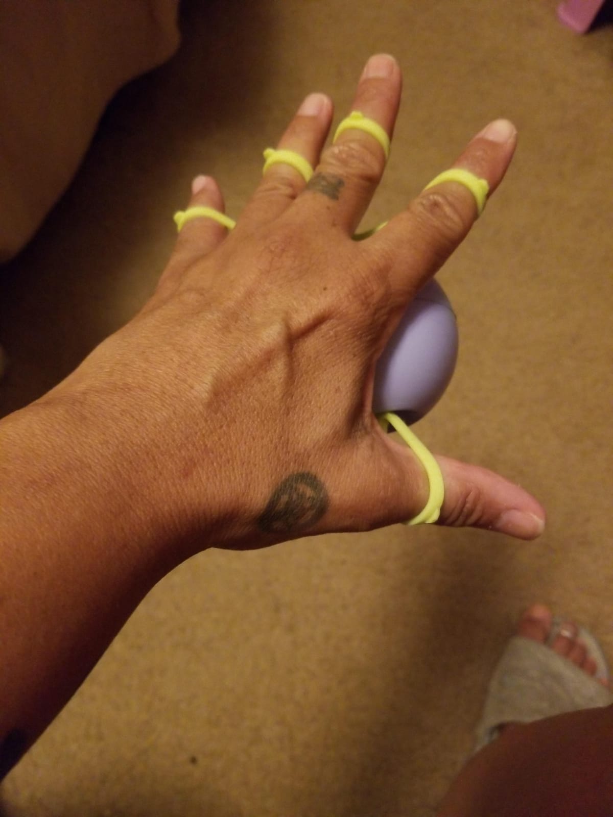 Handmaster Plus Physical Therapy Hand Exerciser - Forearm Exerciser with Stress Relief Ball - Hand Therapy Balls for Training - Finger Exerciser & Strengthener - Multicolored Balls customer photo 1