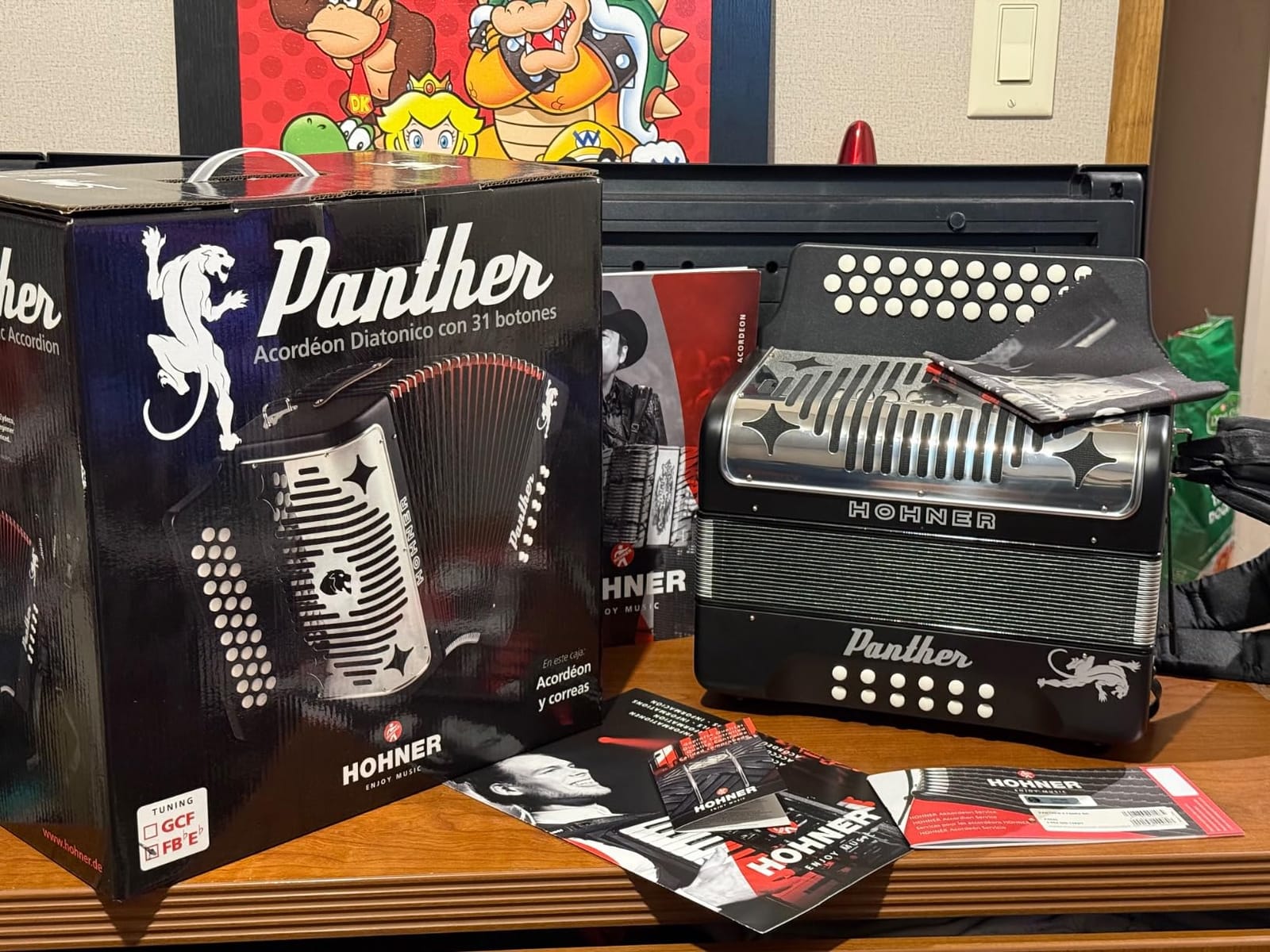 HOHNER Accordion, 12â€ x 7.5â€ (3100FB) customer photo 2