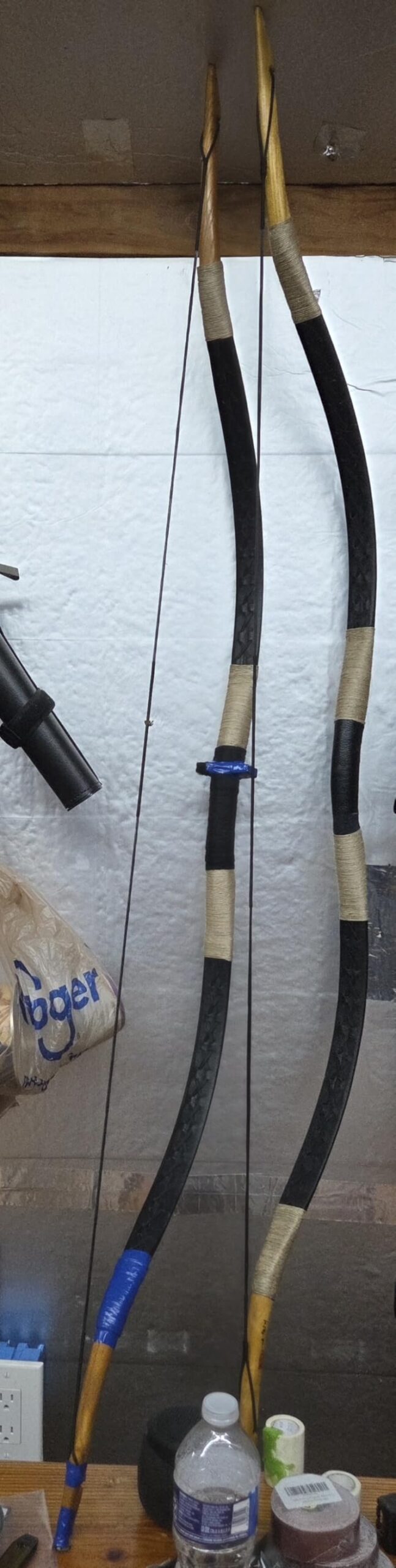longbowmaker Hungarian Style Handmade Longbow Flagella Recurve Horsebow Archery 20-110LBS H1 customer photo 2