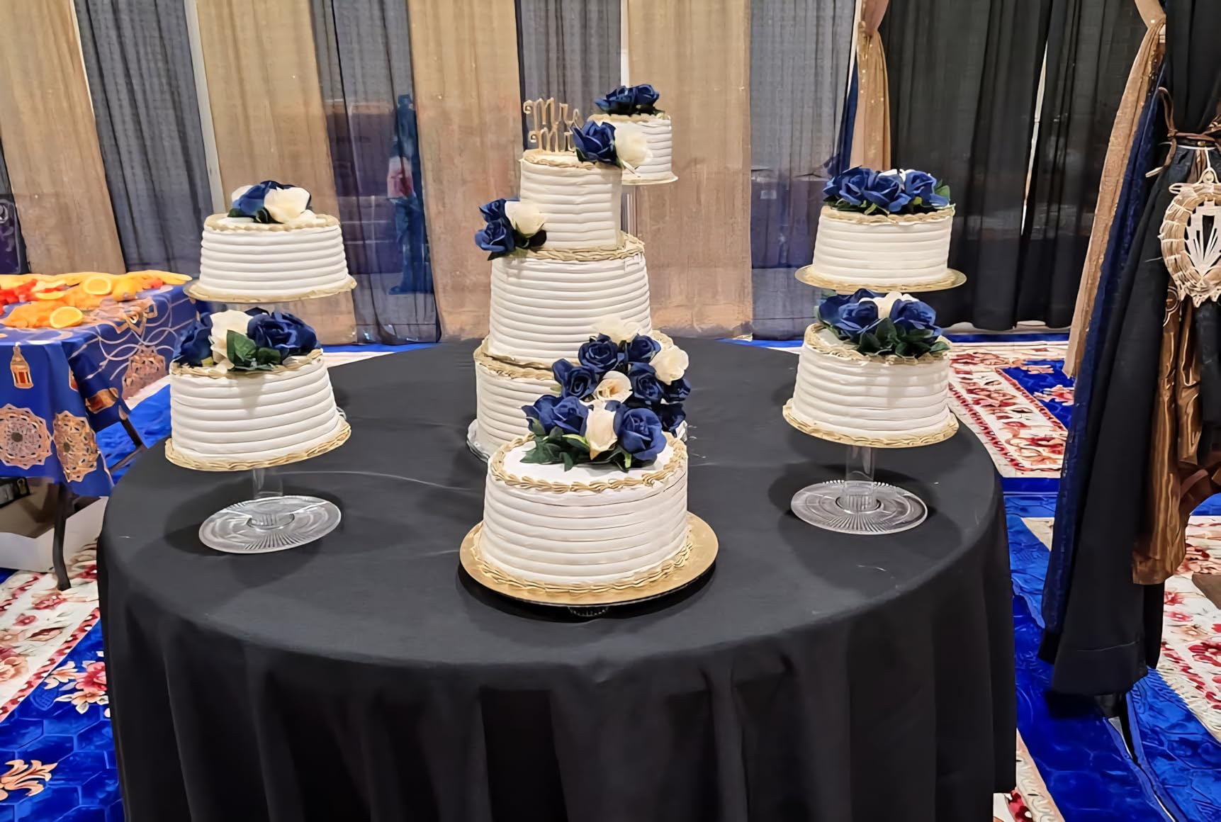 6 Tier Clear Wedding Cascade Cupcake Cake Stand (Style R600) customer photo 2