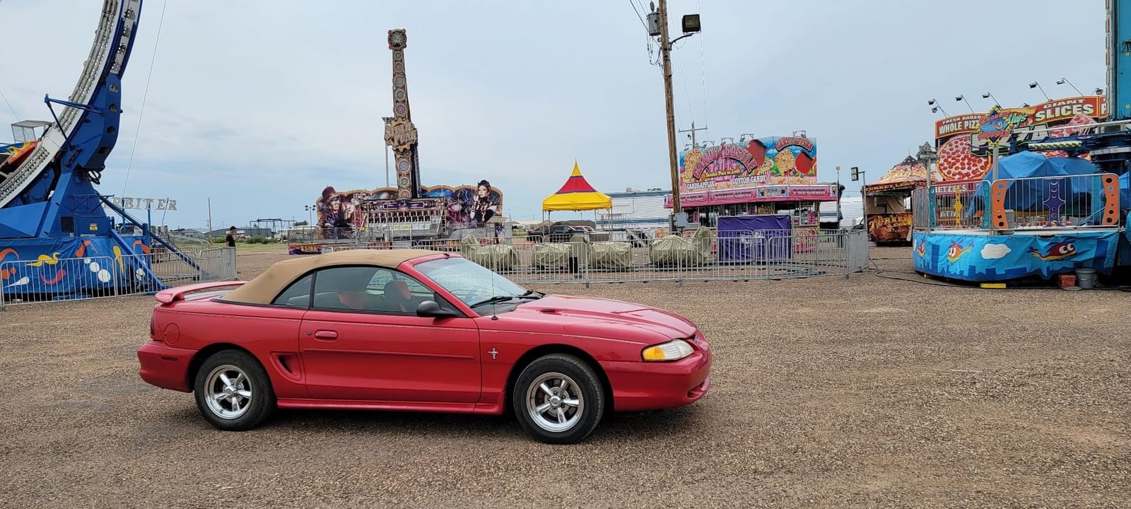 Sierra Auto Tops & Seats Convertible Top for 1994-2004 Ford Mustang - Parchment, Sailcloth Vinyl - Convertible Top Replacement with Heated Glass Window - Mustang Convertible Top, Complete Soft Top customer photo 1