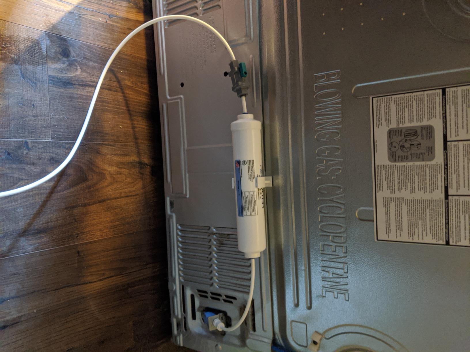 PureWater Filters Inline Water Filter Kit for Refrigerators and Ice Makers customer photo 2
