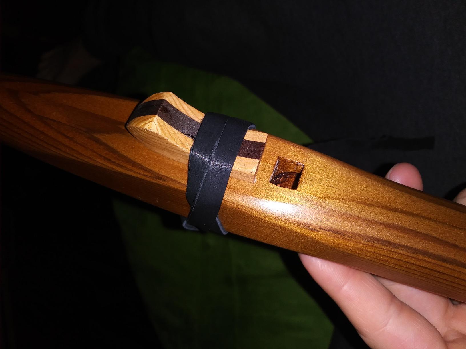 Intermediate Native American Style F Sharp Flute Package with Book (Bag Not Included) by Stellar Flutes customer photo 2