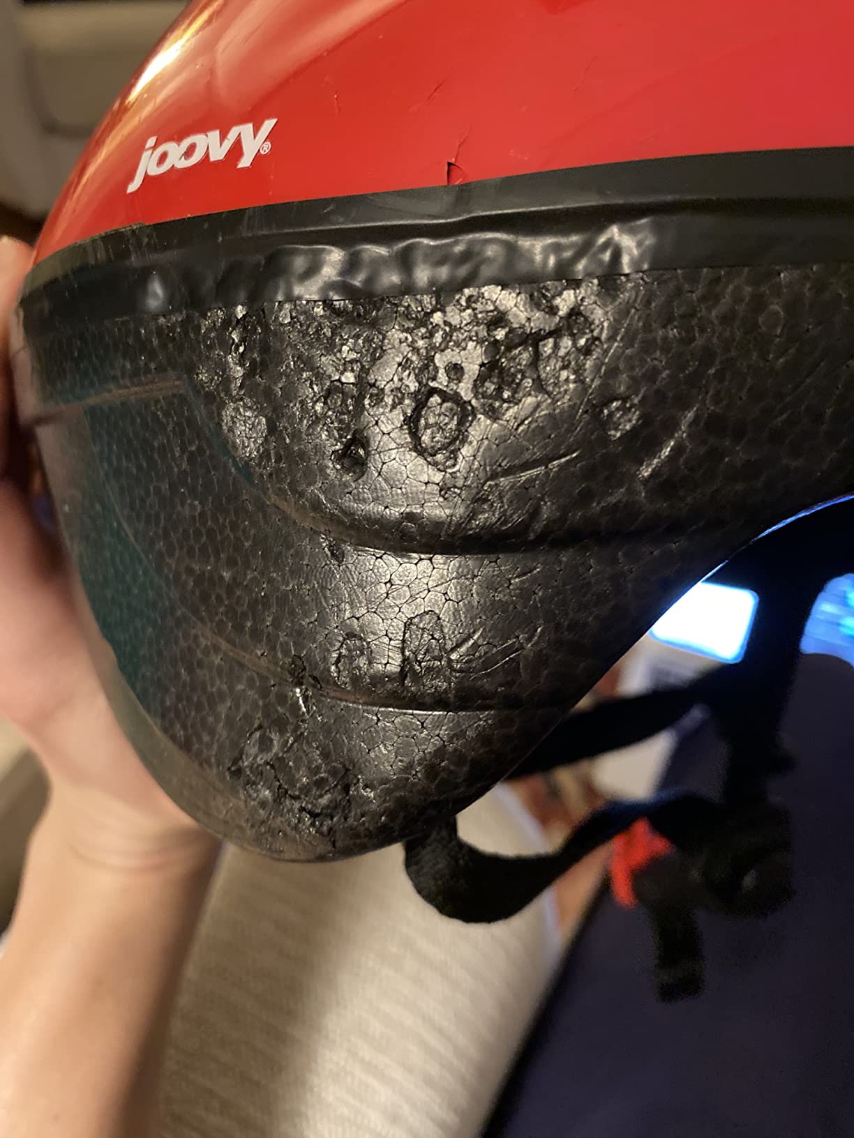 Joovy Noodle Multi-Sport Helmet, Kids Adjustable Bike Helmet, (XS-S/Orangie) customer photo 1