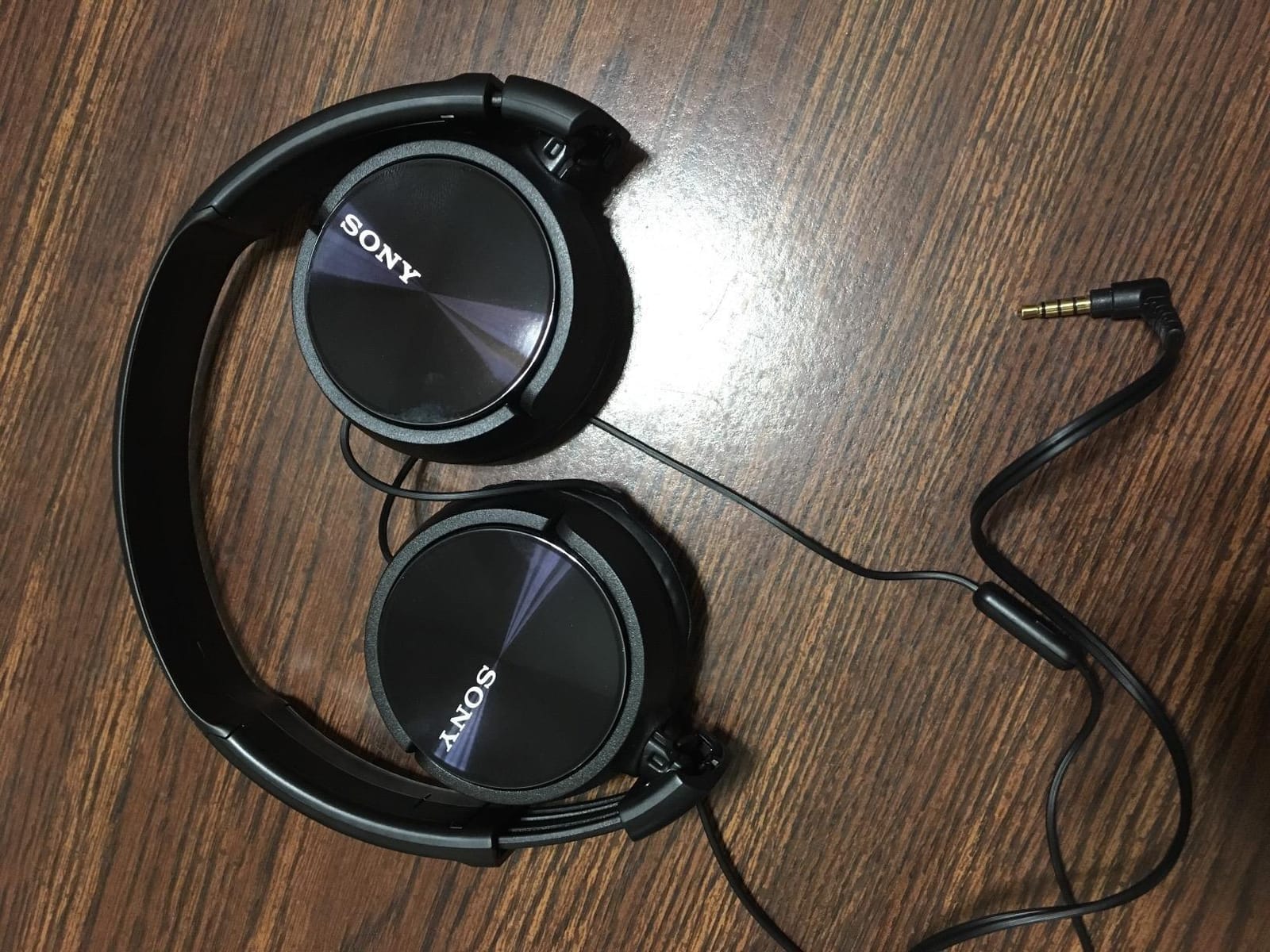 Sony MDR-ZX310AP ZX Series Wired On Ear Headphones with mic, Black customer photo 2