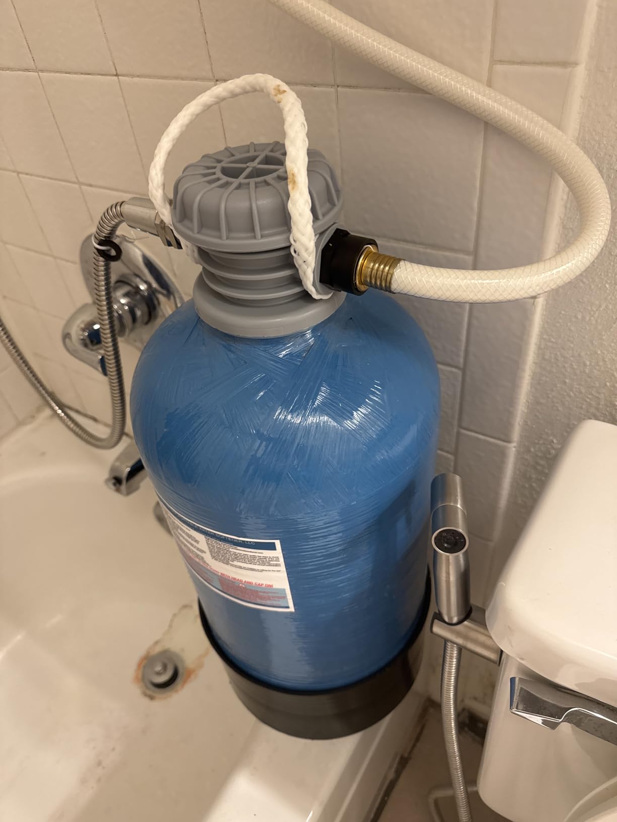 OTG4-DBLSOFT-Portable 16,000 Grain RV Water Softener (NOT made in China, assembled by U.S. Workers in Indiana) customer photo 1