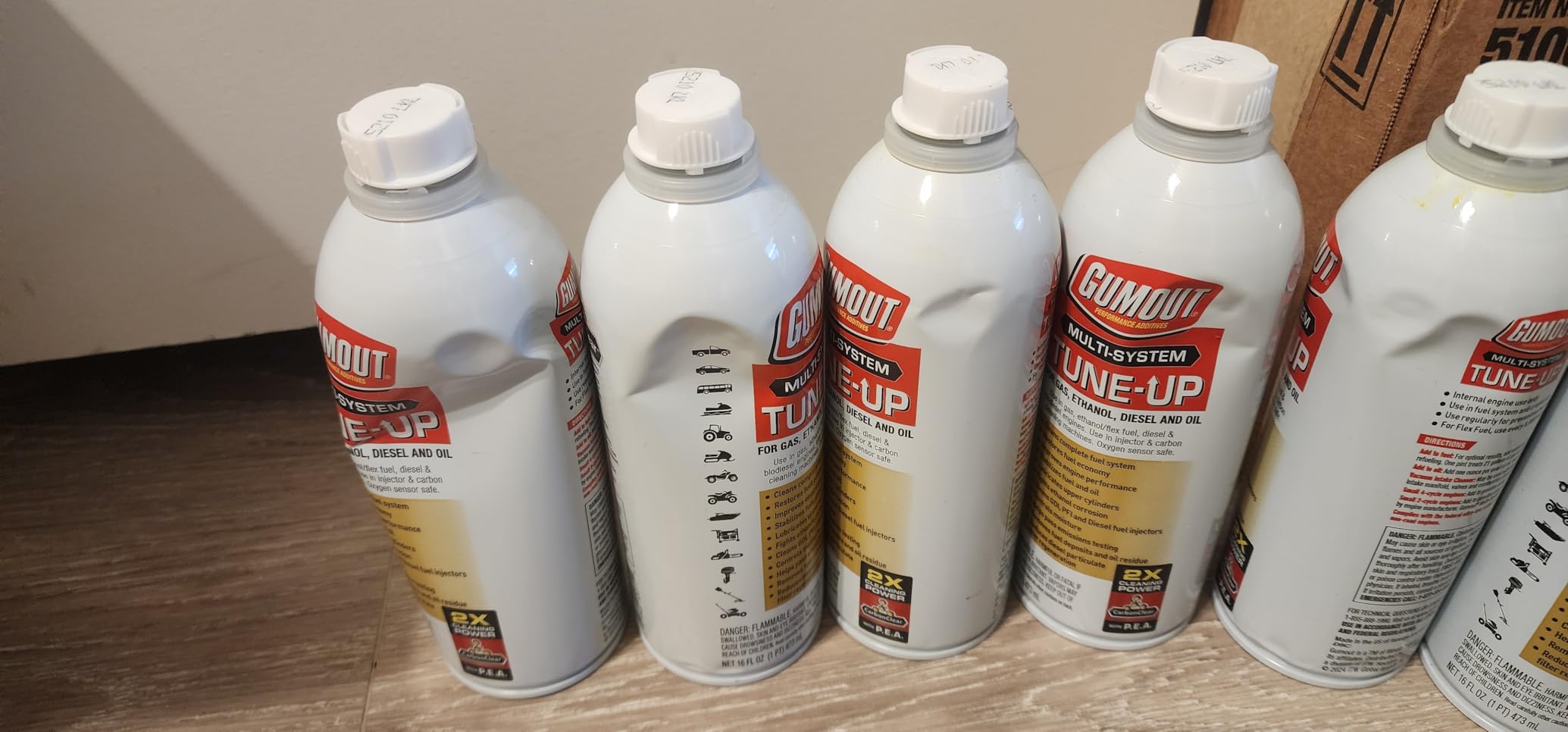 Gumout 510011 Multi-System Tune-Up, Fuel Stabilizer Injector Cleaner & Gas Treatment, 16 oz customer photo 1
