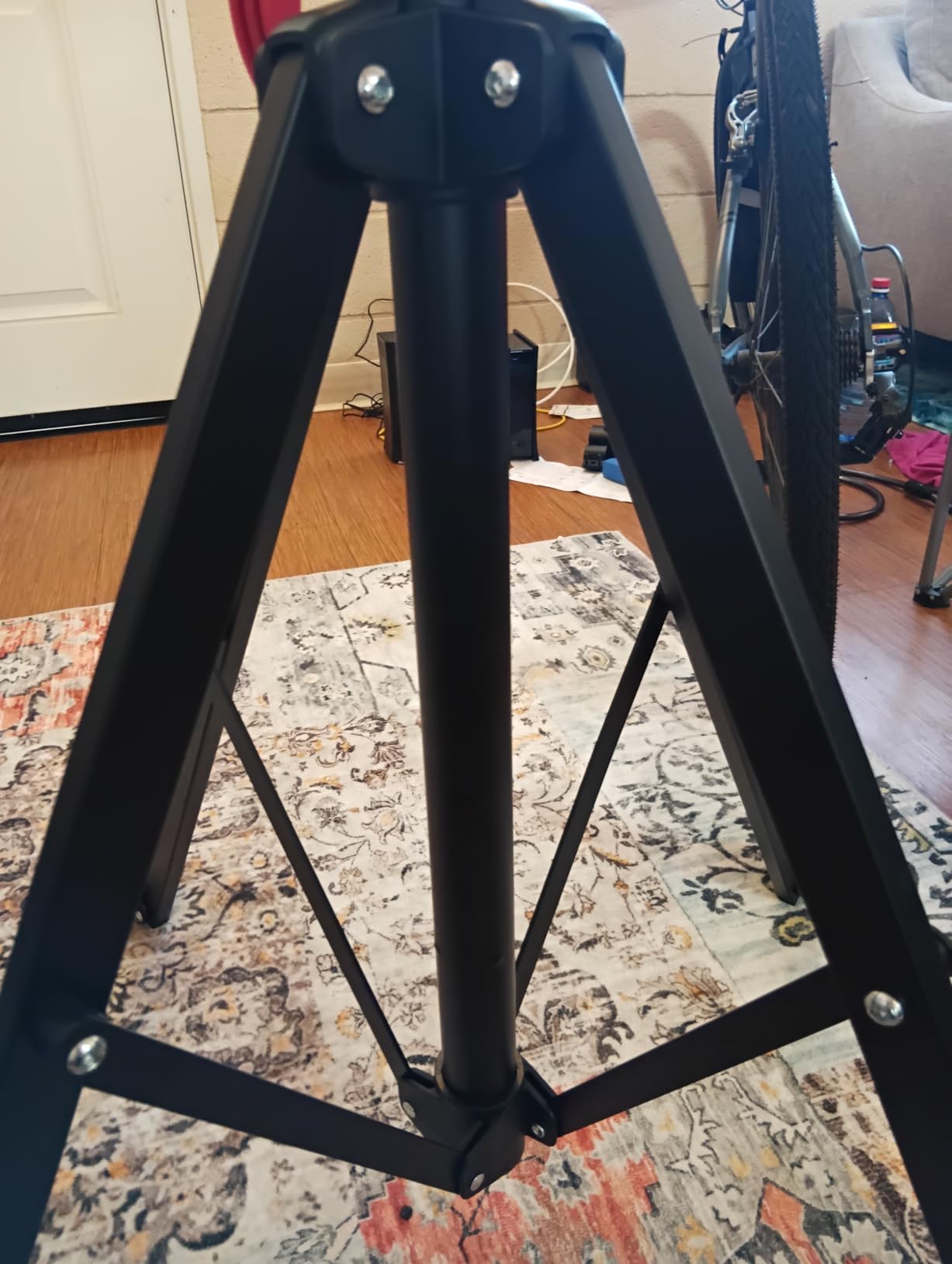 Yaheetech Bike Repair Stand Adjustable Foldable Bicycle Maintenance Rack customer photo 1
