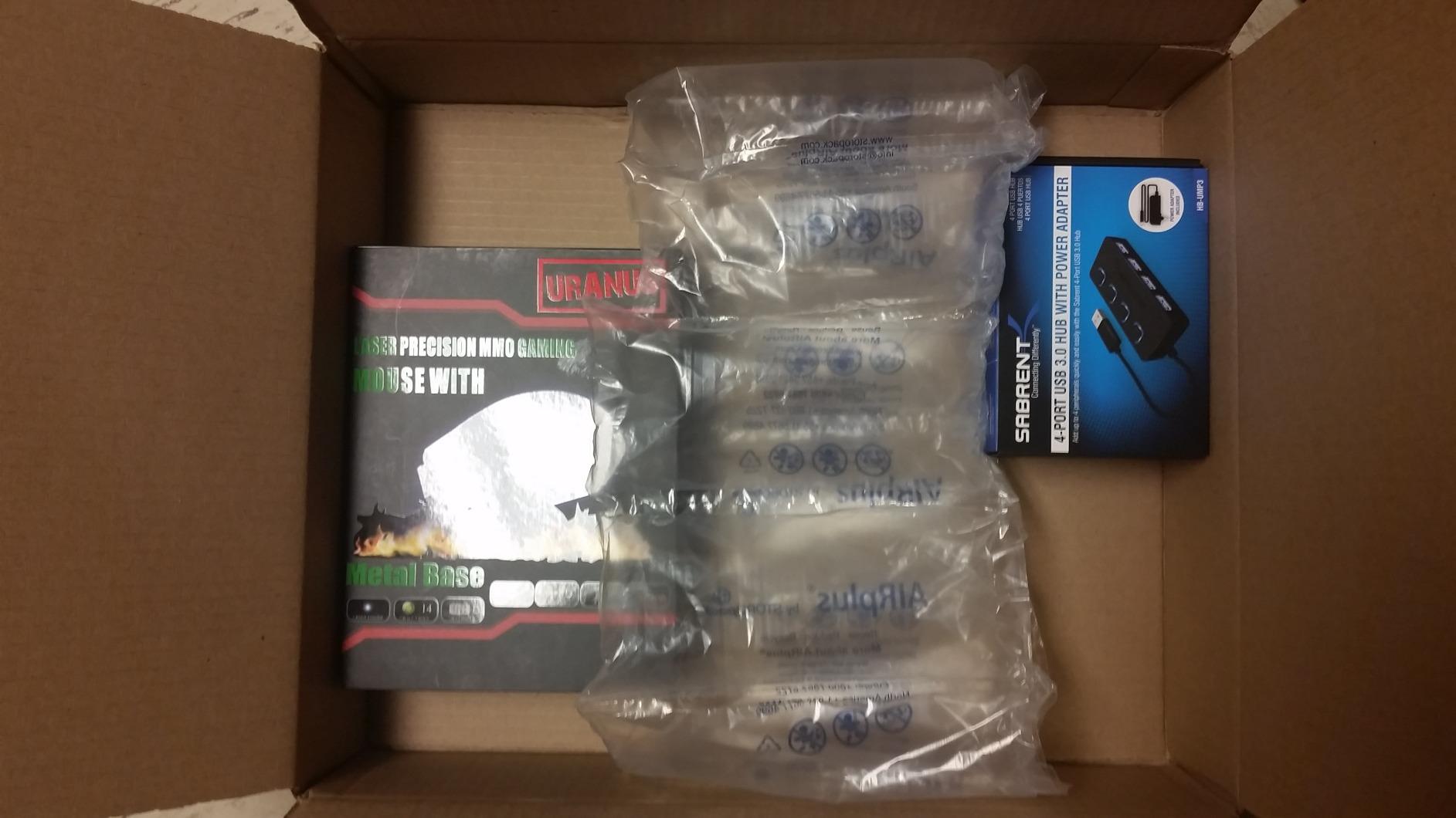 SABRENT 4-Port Powered USB 3.0 Hub, LED Power Switches (HB-UMP3) customer photo 1