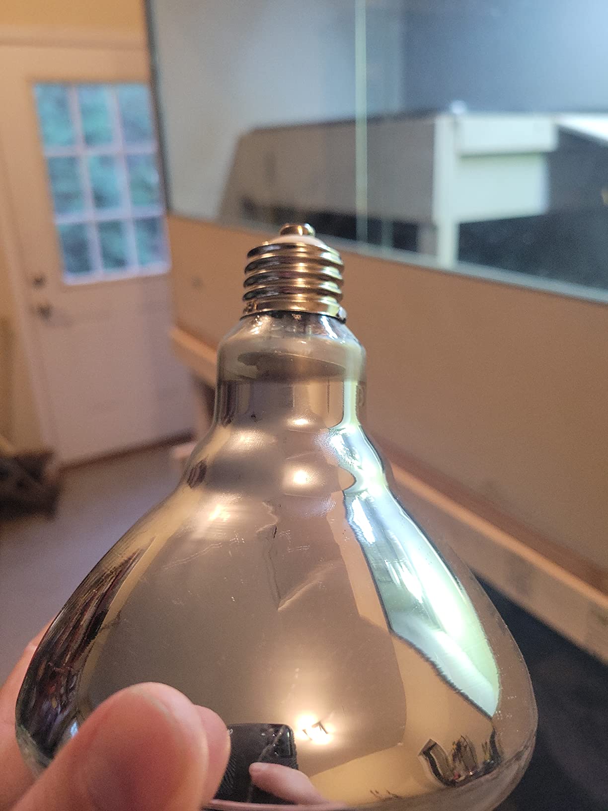 Mega-Ray Mercury Vapor UV Light Bulb/Lamp for Reptile and Amphibian Use Tortoise Lizard, UVA UVB, High-Intensity Heat Bulb of UV and Basking - 160 Watts (120V) customer photo 2