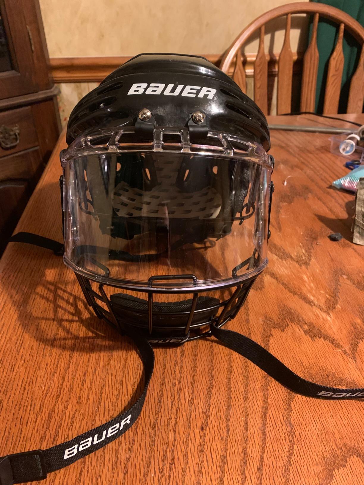 TronX S920 Senior Full Hockey Helmet Cage & Shield Clear Certified Anti-Fog/Anti-Scratch Combo Hybrid - Upgraded New 2025 Model customer photo 2