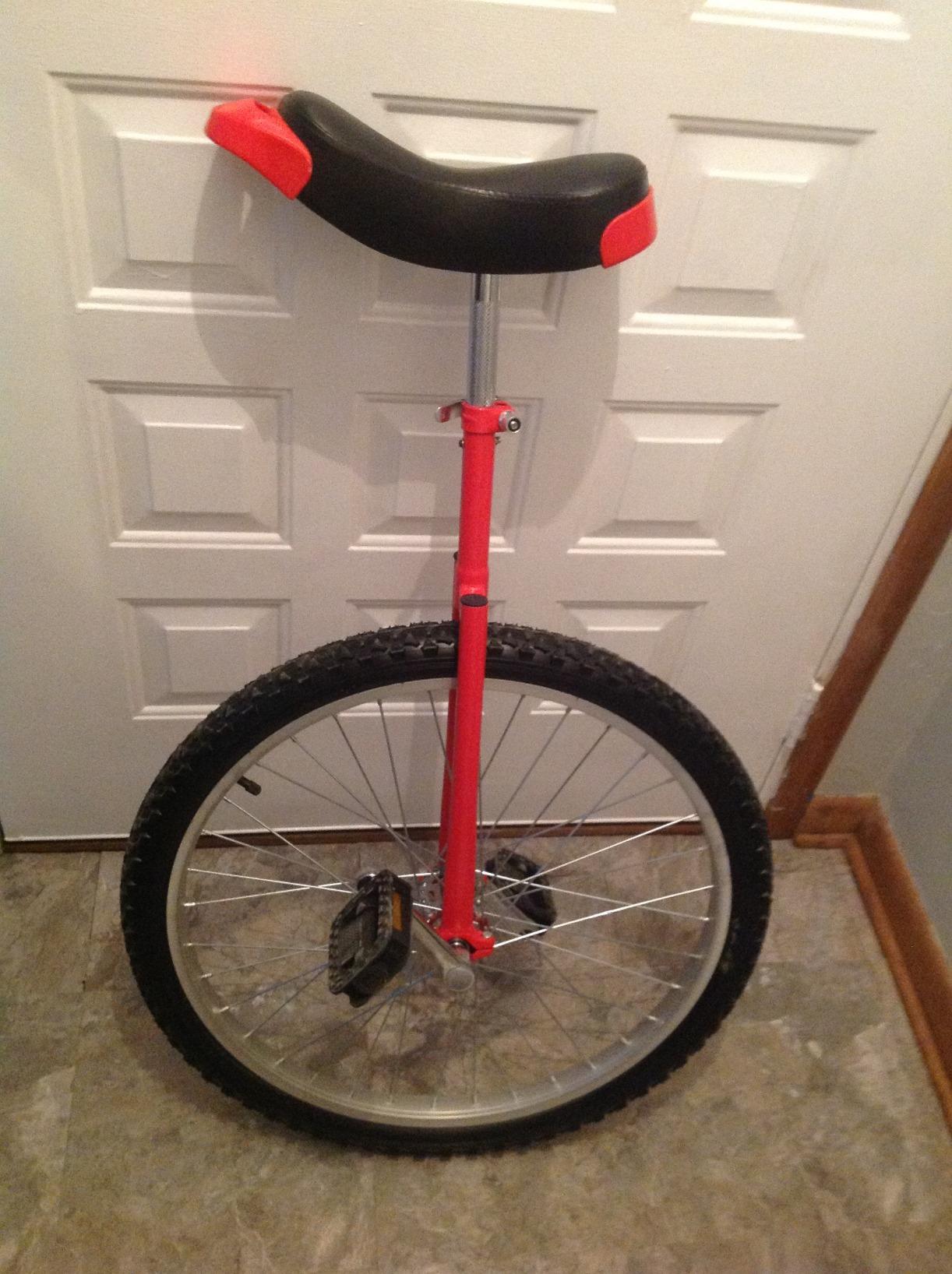 AW 16/18/20/24 Inch Wheel Outdoor Unicycle Adjustable Seat Exercise Bicycle customer photo 2