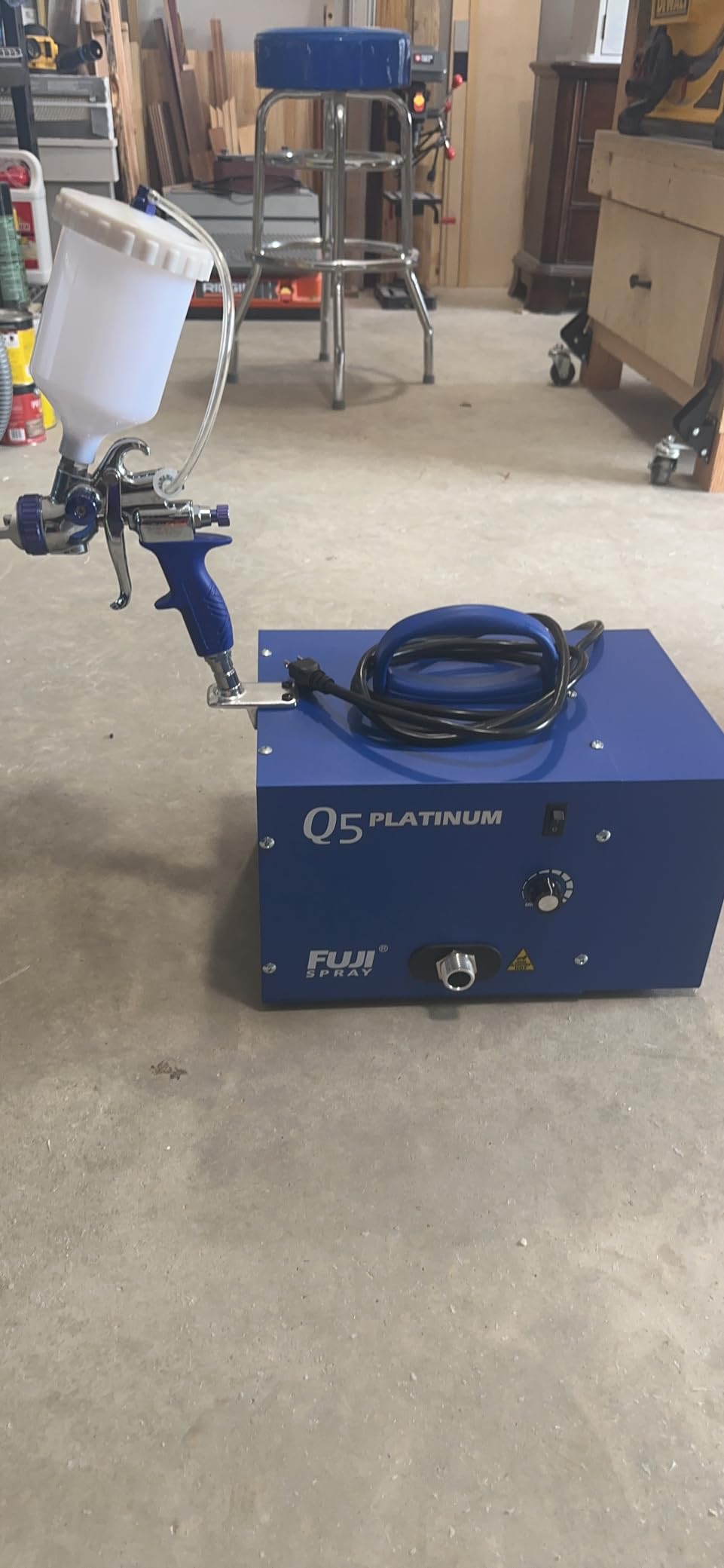 Fuji Spray 2895-T75G Q5 Platinum - T75G Quiet HVLP Spray System customer photo 1