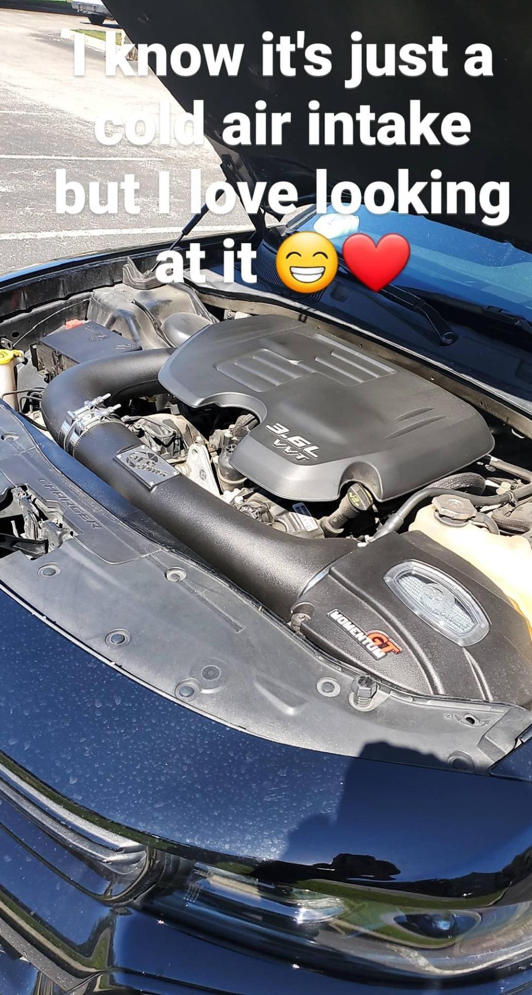 aFe Power 54-72201 Momentum GT Cold Air Intake System w/Pro 5R Filter Dodge Challenger/Charger 11-23/Chrysler 300 11-14 V6-3.6L customer photo 1