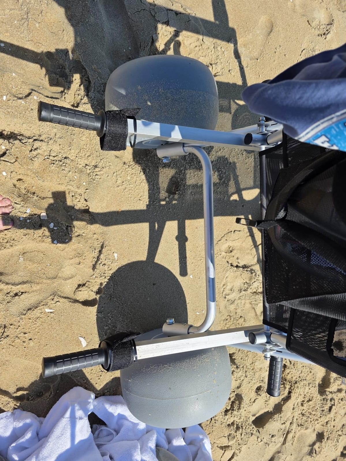 Beach Wheelchair- Foldable, Waterproof, All Terrain Wheel Chair customer photo 2